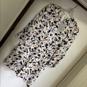A.L.C. Multicolor Patterned Dress